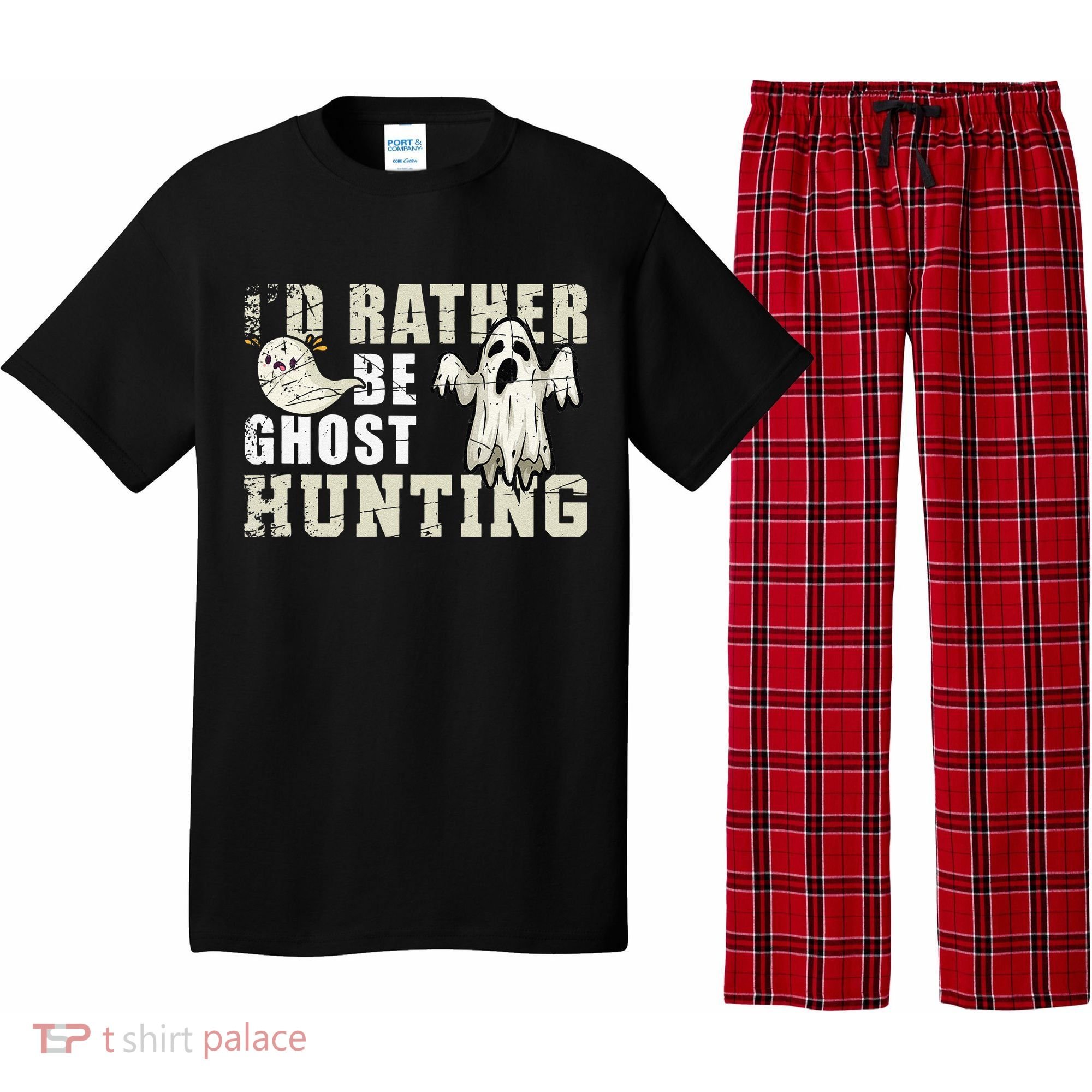 Ghost Hunter Gift Boo Spooky Halloween Pajama Set