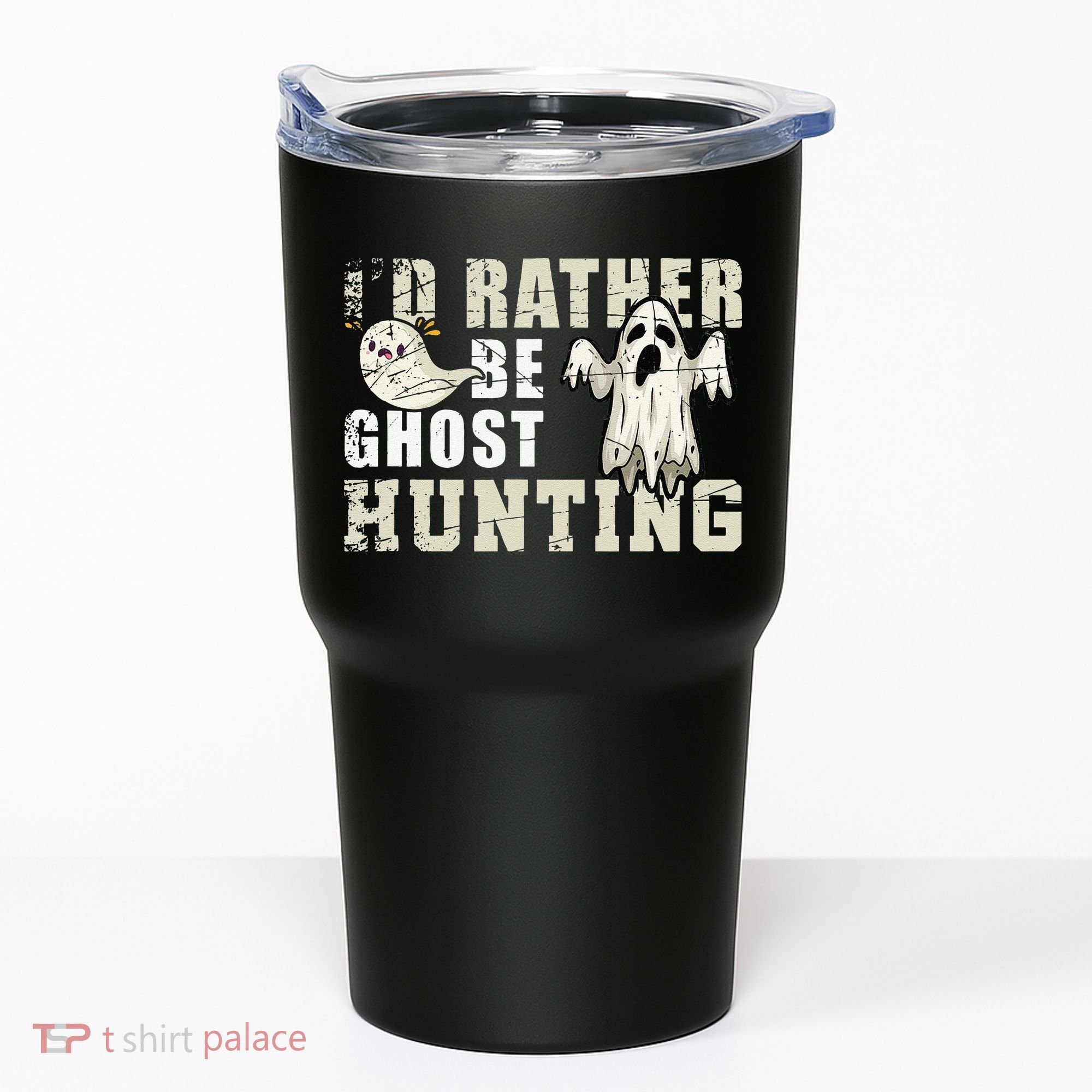 Ghost Hunter Gift Boo Spooky Halloween Tumbler