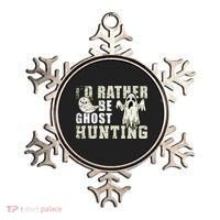 Ghost Hunter Gift Boo Spooky Halloween Ornament thumb 0