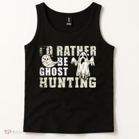 Ghost Hunter Gift Boo Spooky Halloween Tank Top thumb 2