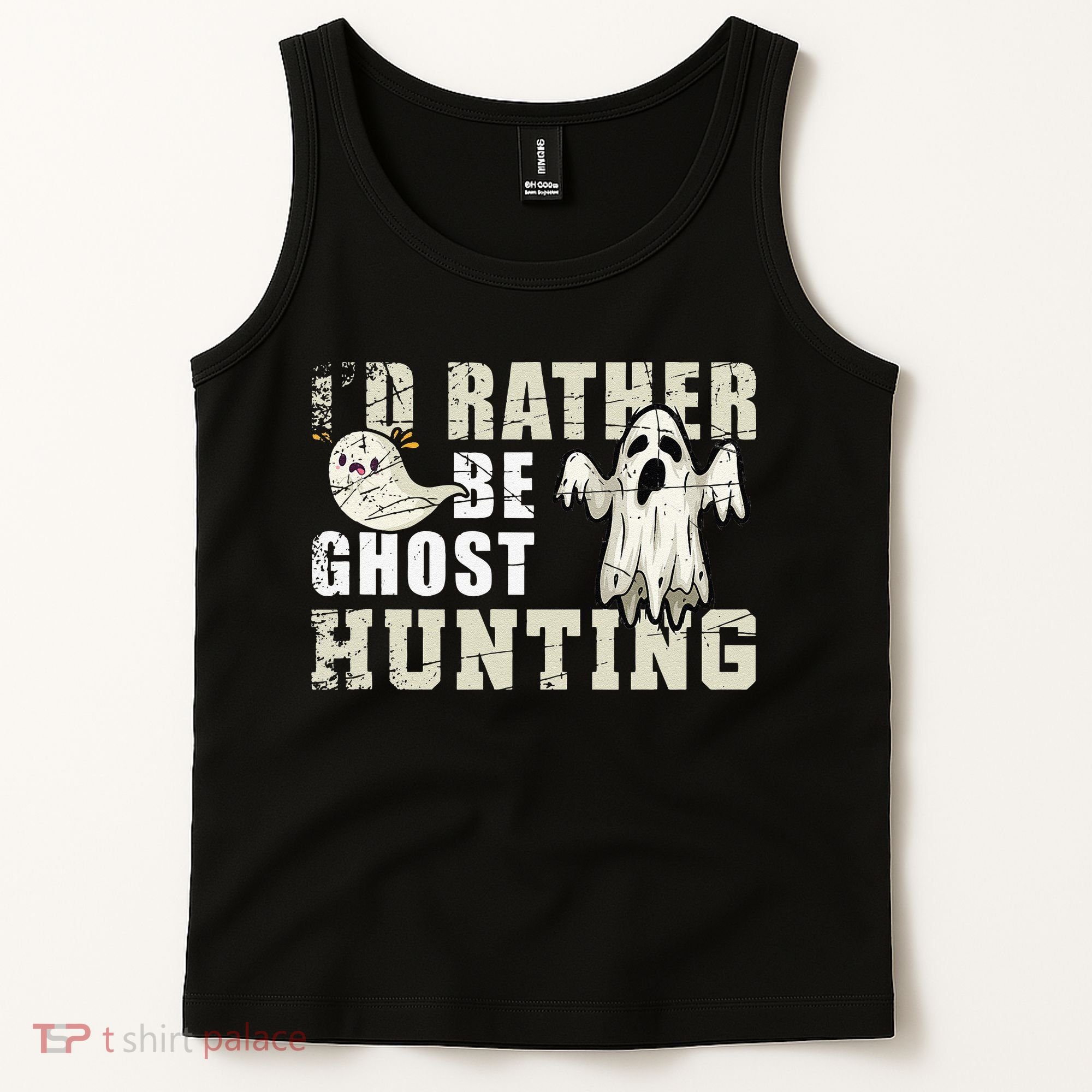 Ghost Hunter Gift Boo Spooky Halloween Tank Top