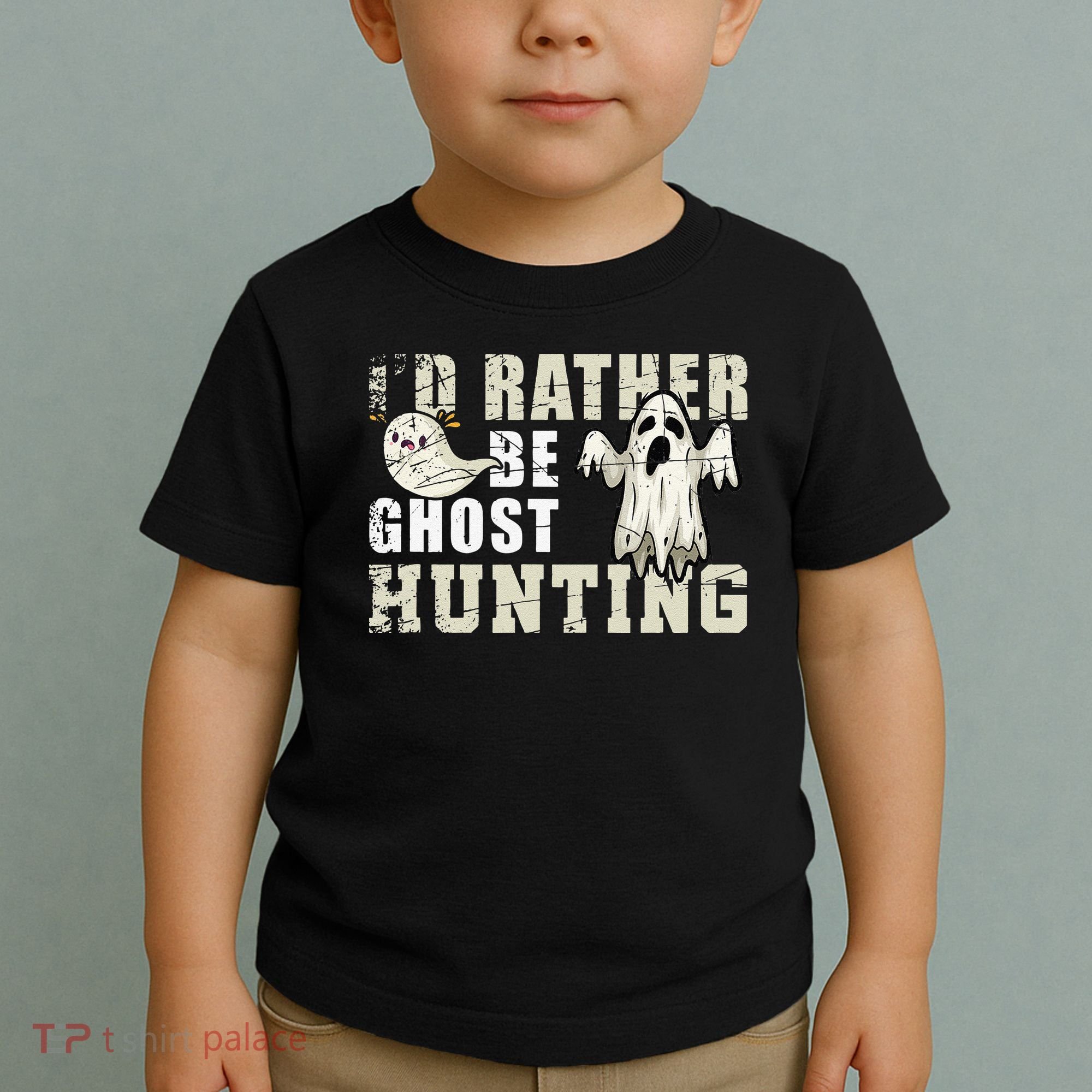 Ghost Hunter Gift Boo Spooky Halloween Toddler T-Shirt