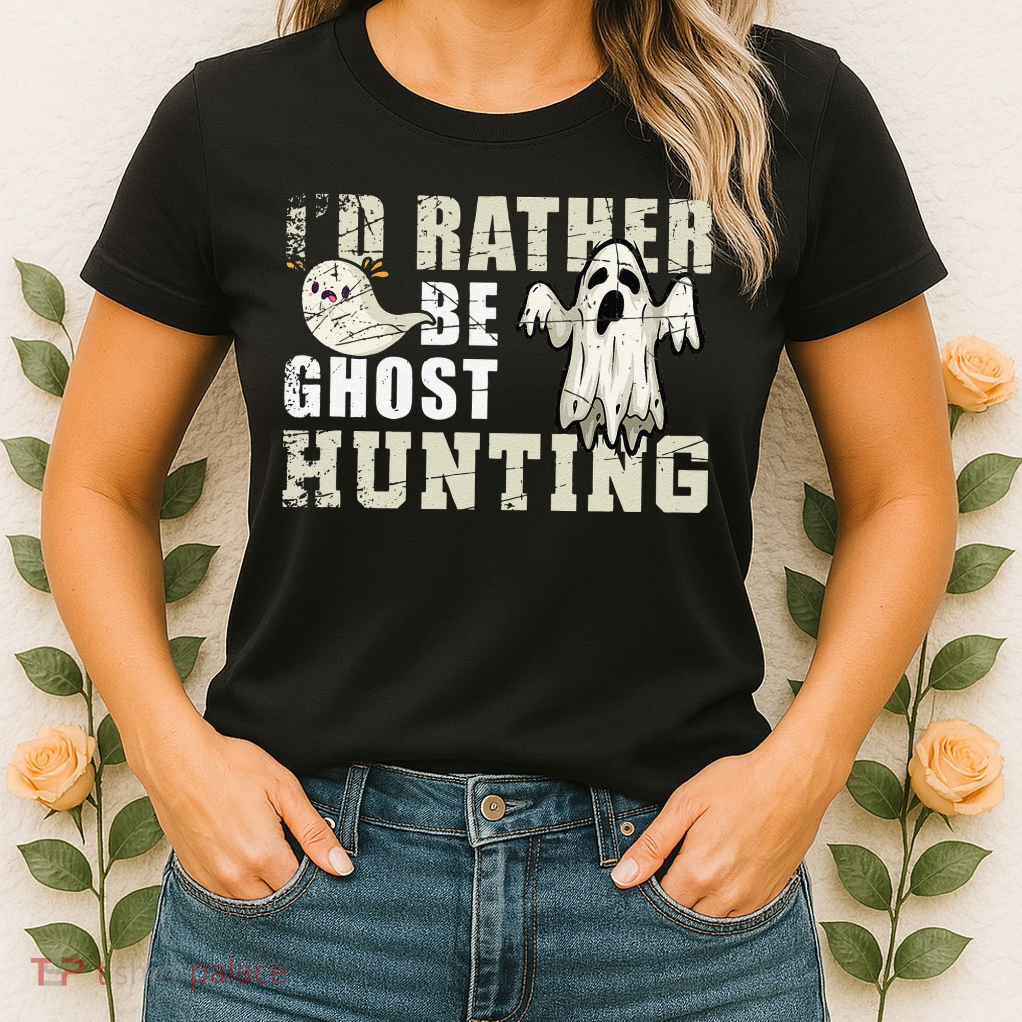 Ghost Hunter Gift Boo Spooky Halloween Women's T-Shirt