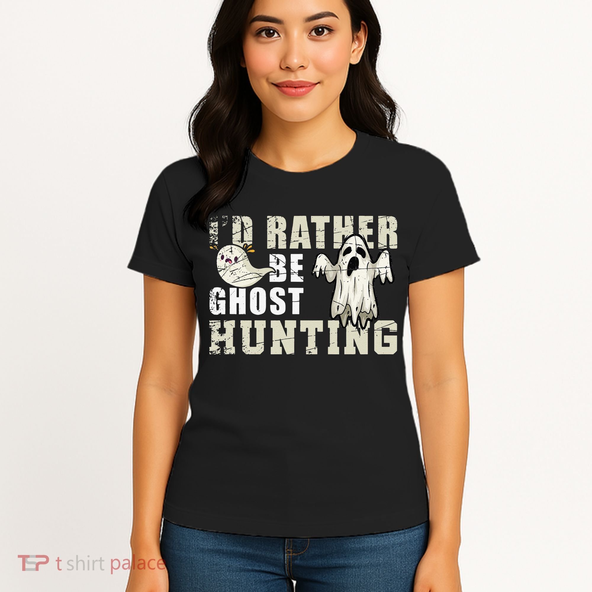 Ghost Hunter Gift Boo Spooky Halloween Women's T-Shirt