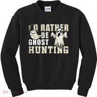 Ghost Hunter Gift Boo Spooky Halloween Kids Sweatshirt thumb 0