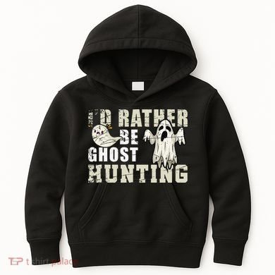 Ghost Hunter Gift Boo Spooky Halloween Kids Hoodie
