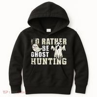 Ghost Hunter Gift Boo Spooky Halloween Kids Hoodie thumb 0