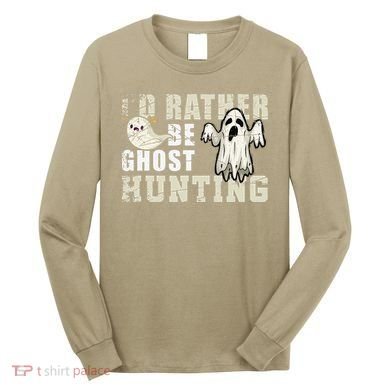 Ghost Hunter Gift Boo Spooky Halloween Long Sleeve Shirt