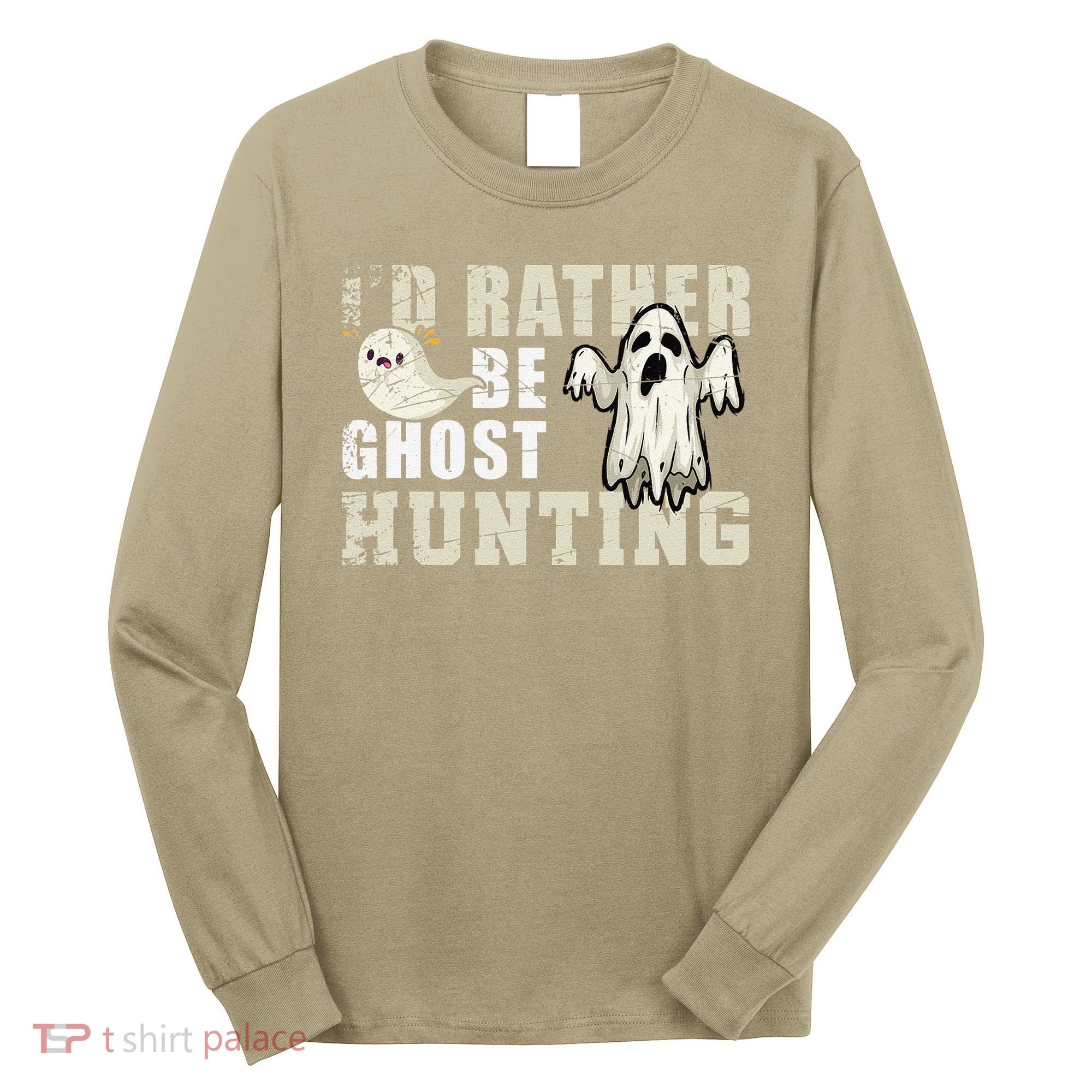 Ghost Hunter Gift Boo Spooky Halloween Long Sleeve Shirt