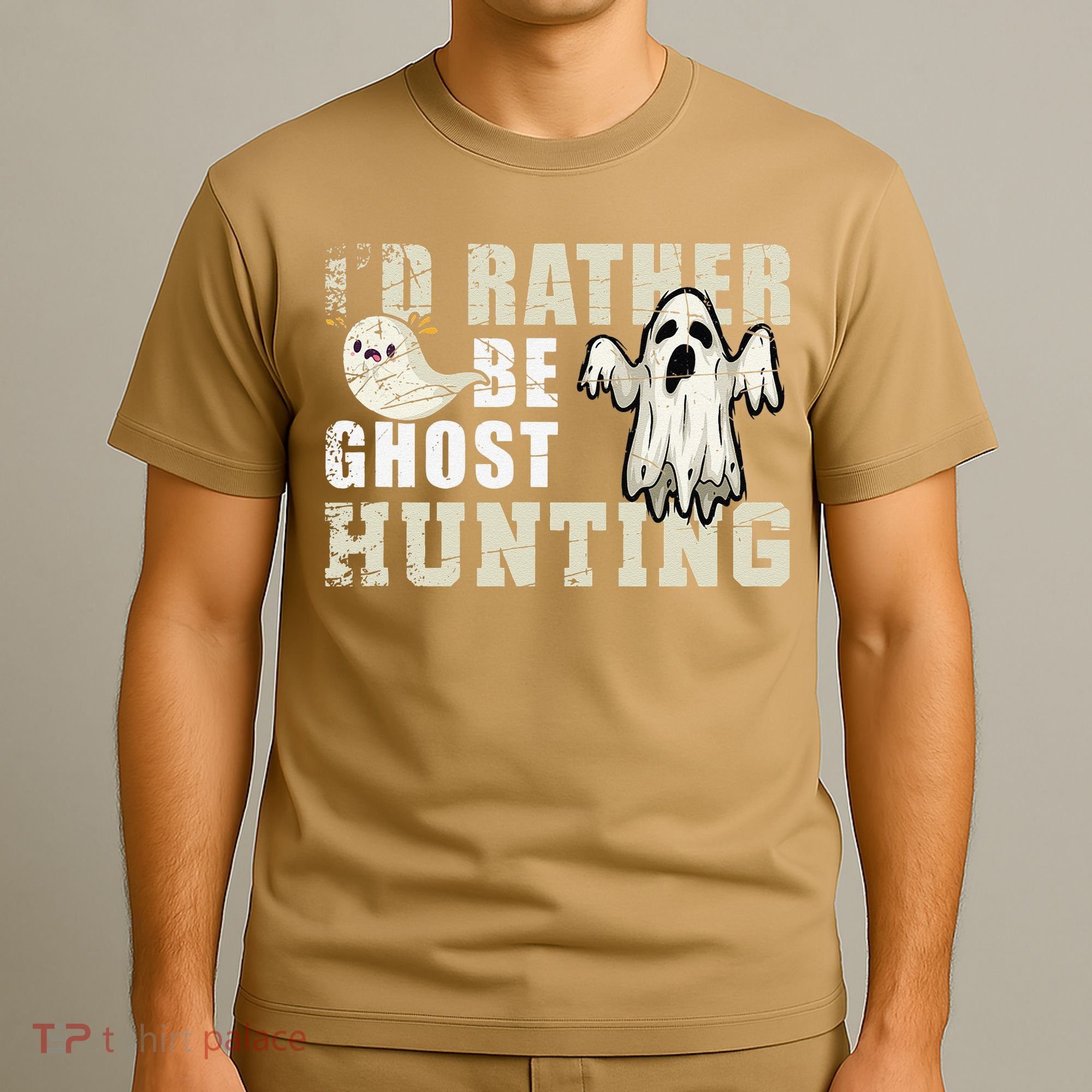 Ghost Hunter Gift Boo Spooky Halloween T-Shirt