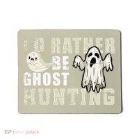 Ghost Hunter Gift Boo Spooky Halloween Mousepad thumb 0
