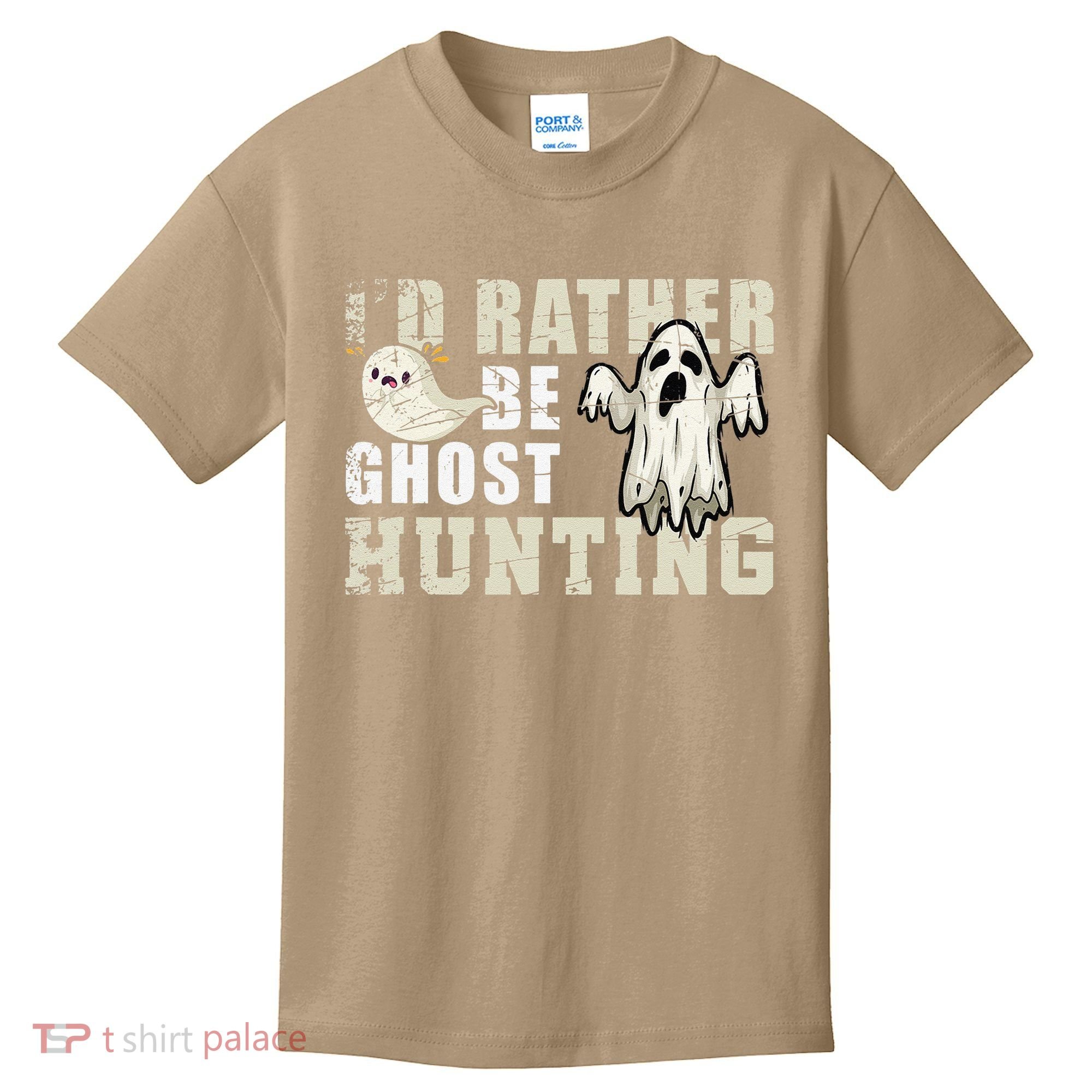 Ghost Hunter Gift Boo Spooky Halloween Kids T-Shirt