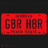 G8r H8r Georgia License Plate Football Women's Hoodie thumb 2