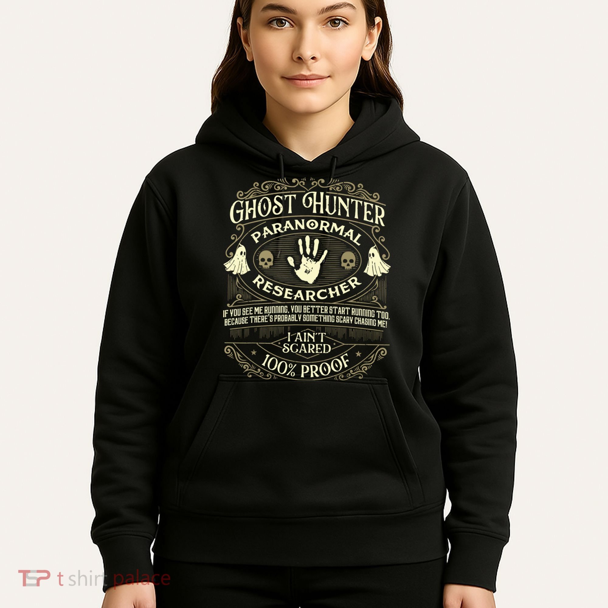 Ghost Hunter Ghost Hunting Halloween Paranormal Activity Hoodie