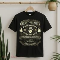 Ghost Hunter Ghost Hunting Halloween Paranormal Activity T-Shirt thumb 2