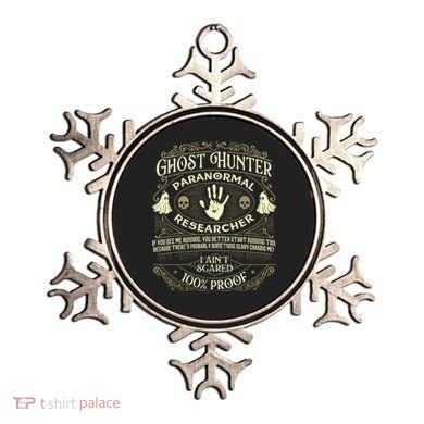 Ghost Hunter Ghost Hunting Halloween Paranormal Activity Ornament