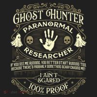 Ghost Hunter Ghost Hunting Halloween Paranormal Activity Hat thumb 2