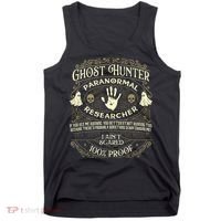 Ghost Hunter Ghost Hunting Halloween Paranormal Activity Tank Top thumb 0