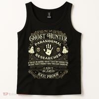 Ghost Hunter Ghost Hunting Halloween Paranormal Activity Tank Top thumb 2