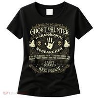 Ghost Hunter Ghost Hunting Halloween Paranormal Activity Women's T-Shirt thumb 0