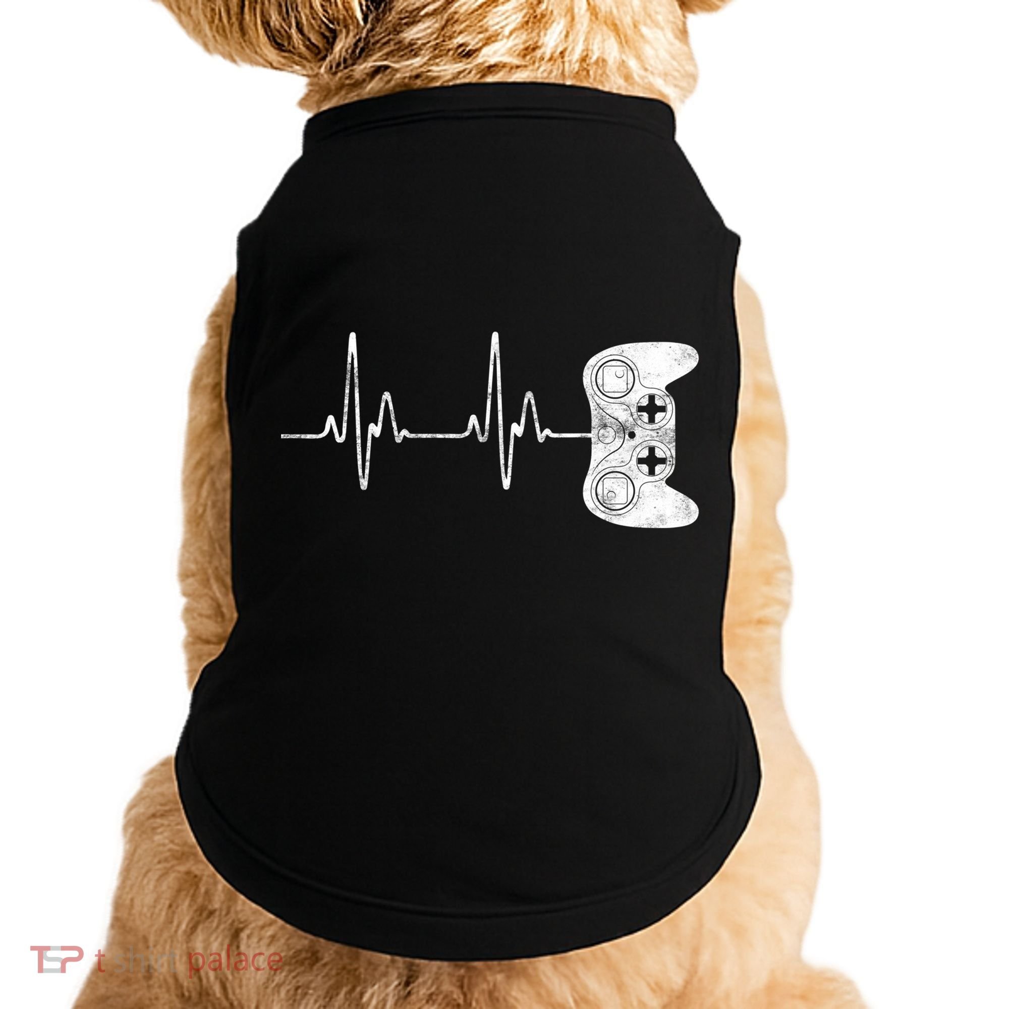 Gamer Heartbeat Great Gift Video Game Lover Funny Gift Funny Gift Doggie Tank