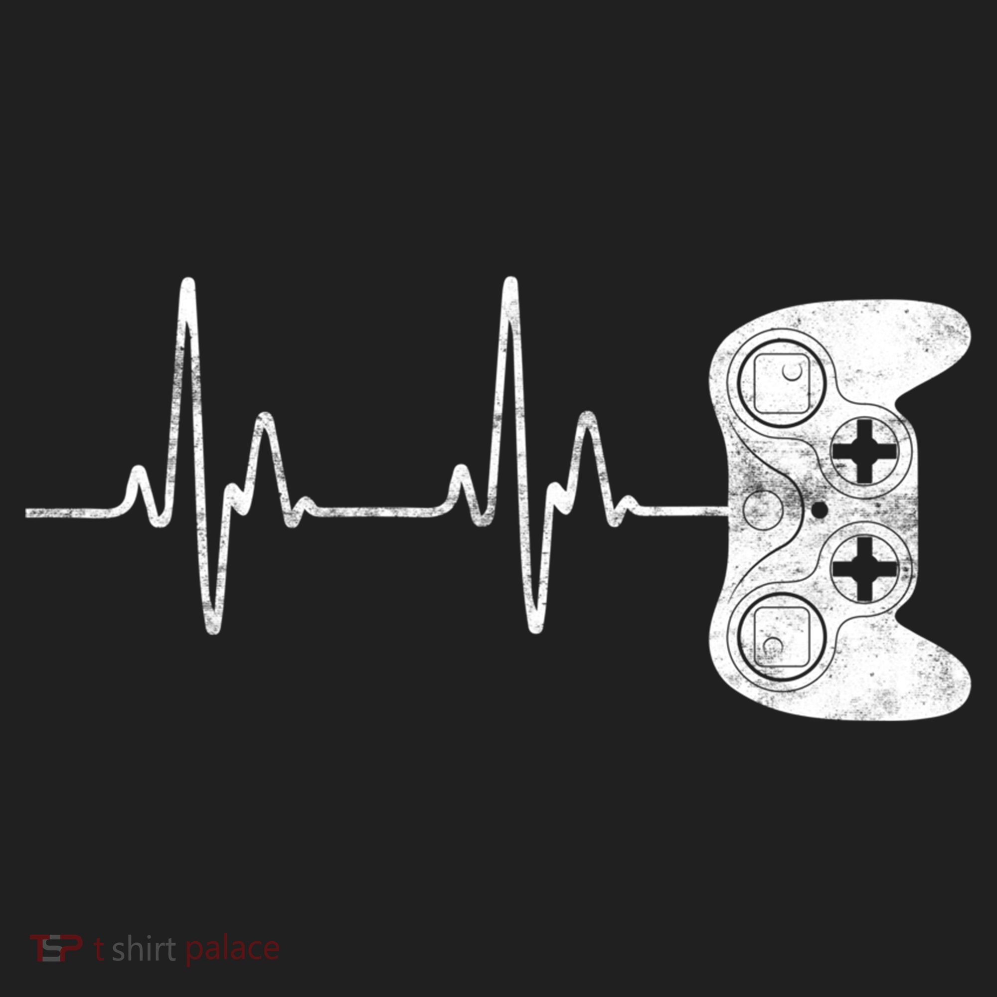 Gamer Heartbeat Great Gift Video Game Lover Funny Gift Funny Gift Golf Towel