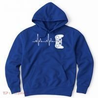 Gamer Heartbeat Great Gift Video Game Lover Funny Gift Funny Gift Hoodie thumb 0