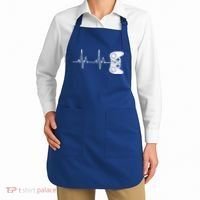 Gamer Heartbeat Great Gift Video Game Lover Funny Gift Funny Gift Apron thumb 2