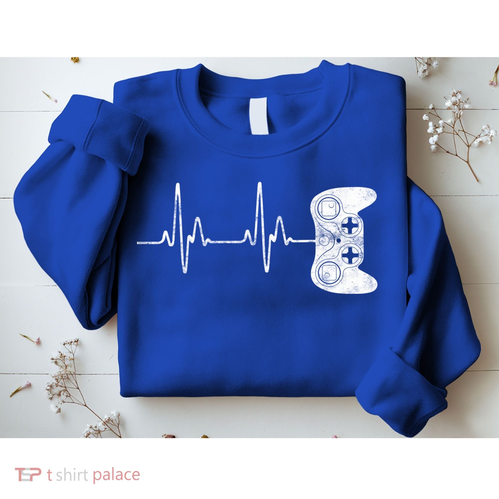 Gamer Heartbeat Great Gift Video Game Lover Funny Gift Funny Gift Sweatshirt