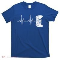 Gamer Heartbeat Great Gift Video Game Lover Funny Gift Funny Gift T-Shirt thumb 0