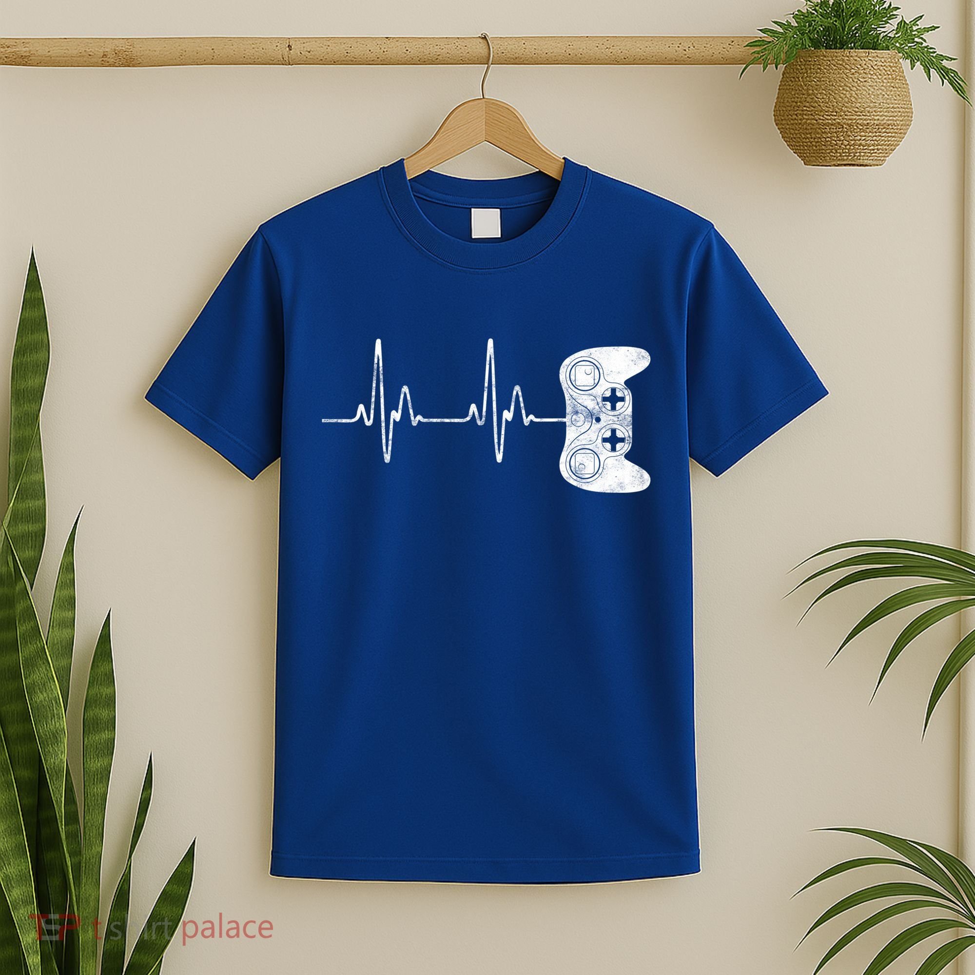 Gamer Heartbeat Great Gift Video Game Lover Funny Gift Funny Gift T-Shirt