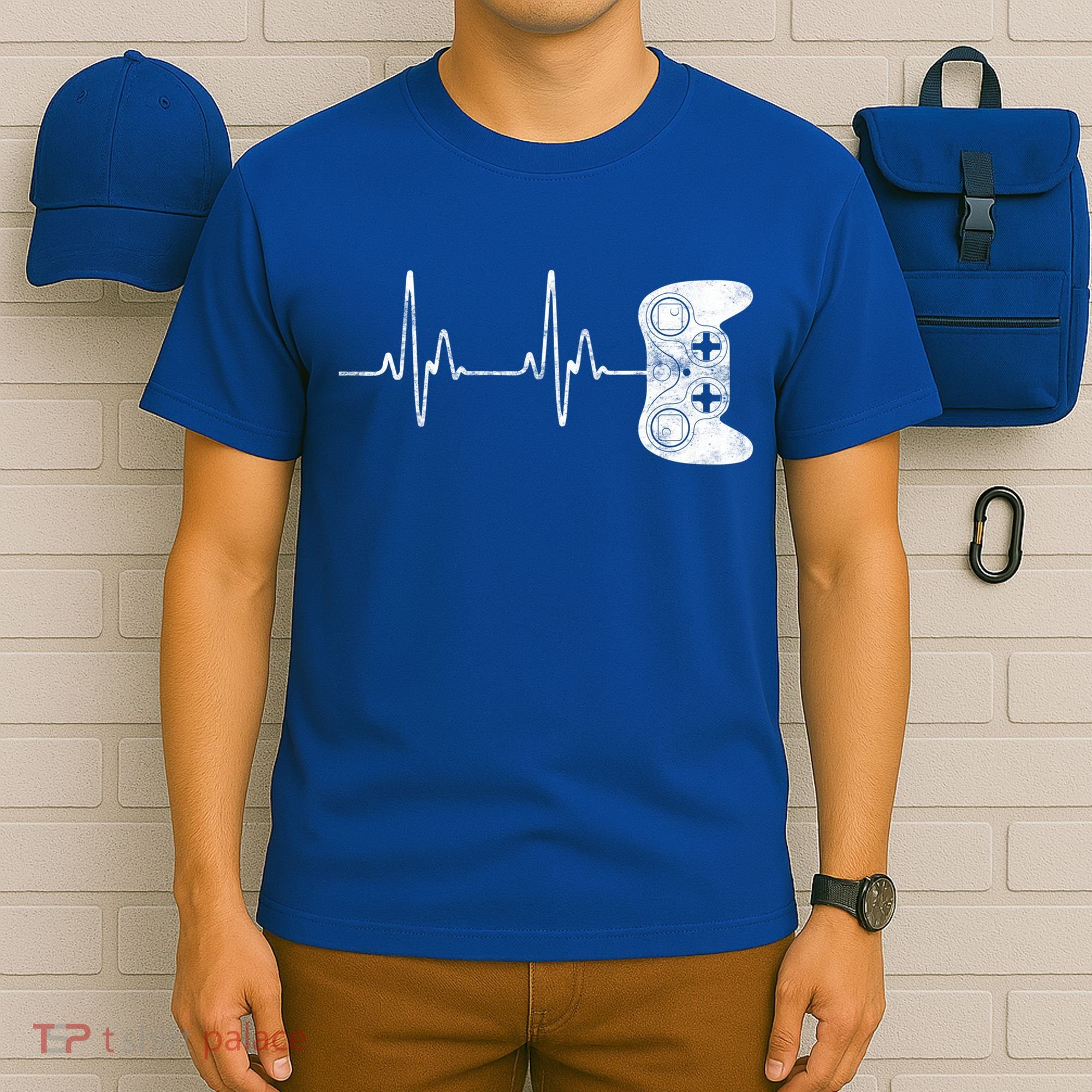 Gamer Heartbeat Great Gift Video Game Lover Funny Gift Funny Gift T-Shirt