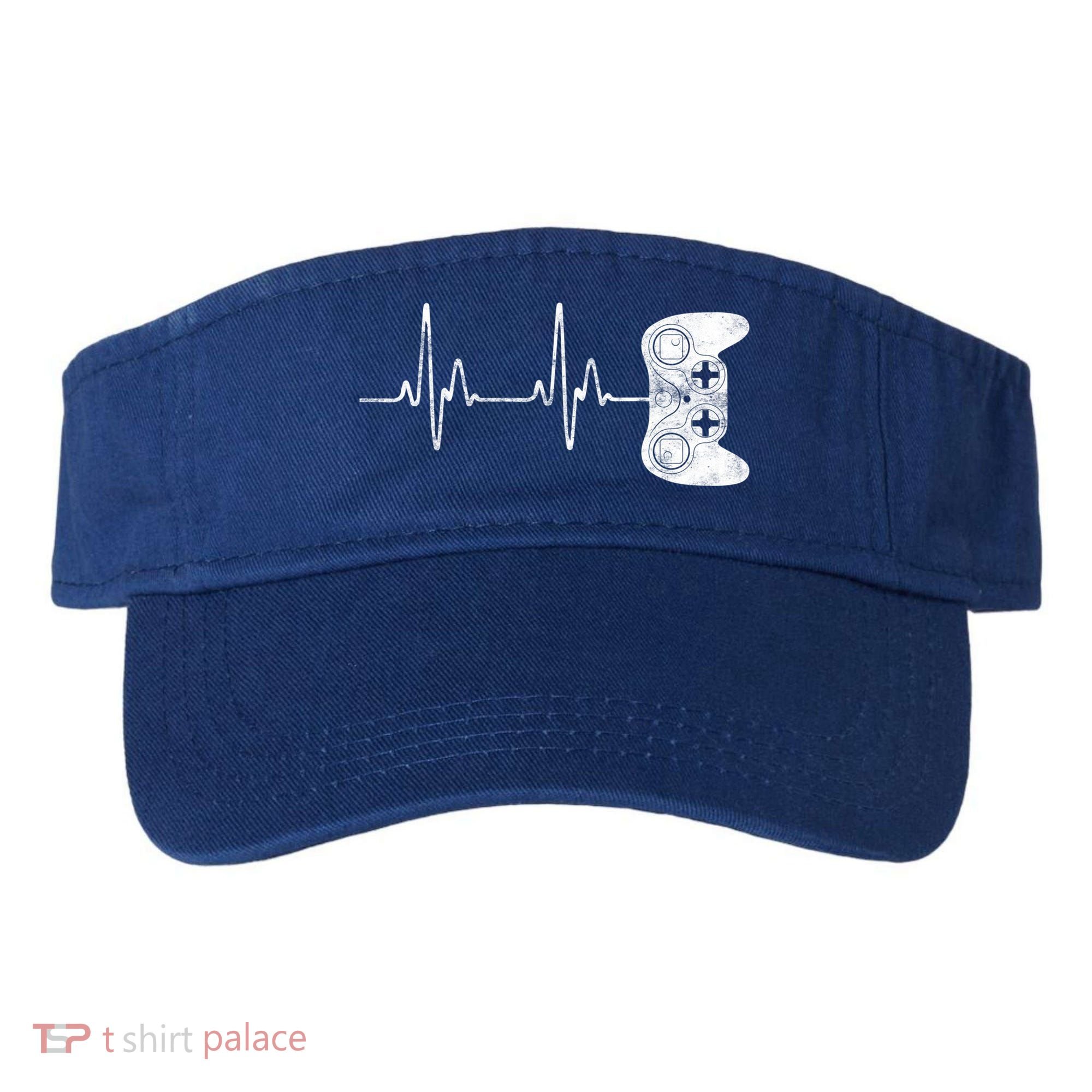 Gamer Heartbeat Great Gift Video Game Lover Funny Gift Funny Gift Visor