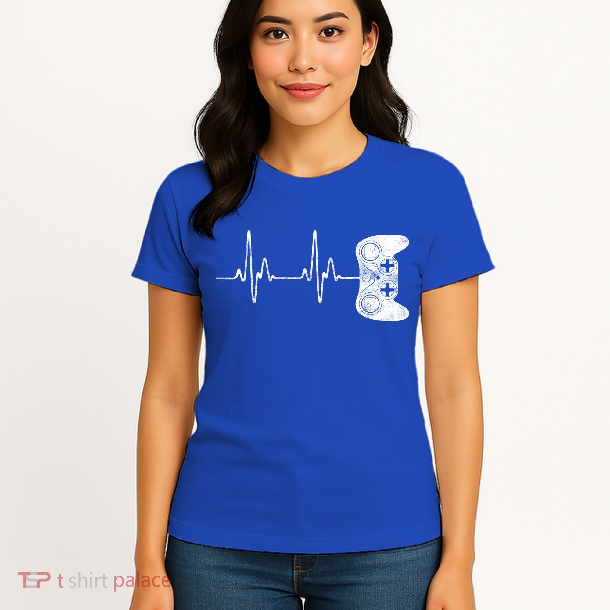 Gamer Heartbeat Great Gift Video Game Lover Funny Gift Funny Gift Women's T-Shirt