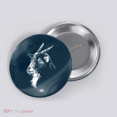 Goat Head Button