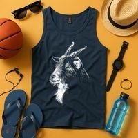 Goat Head Tank Top thumb 4