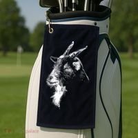 Goat Head Golf Towel thumb 2