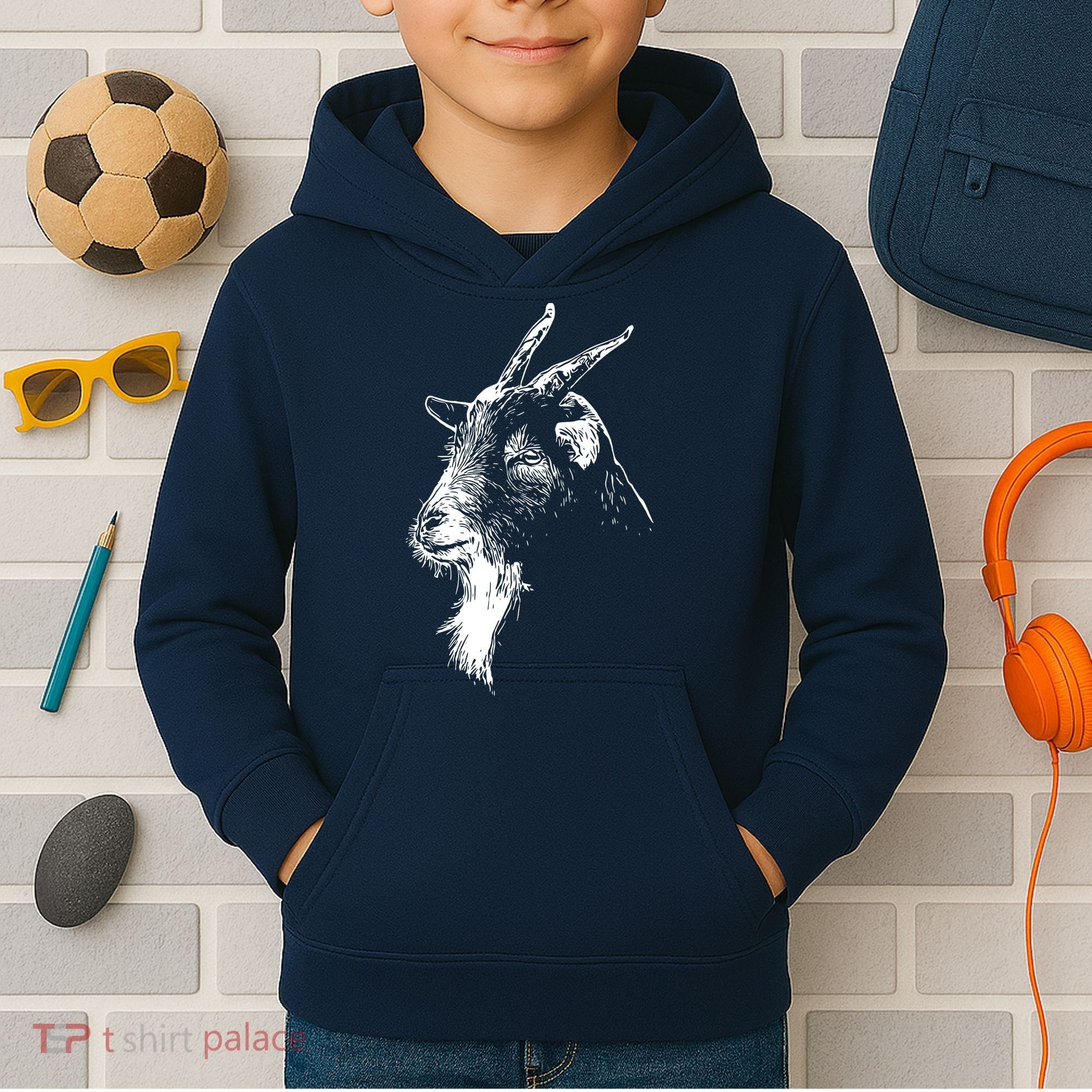 Goat Head Kids Hoodie