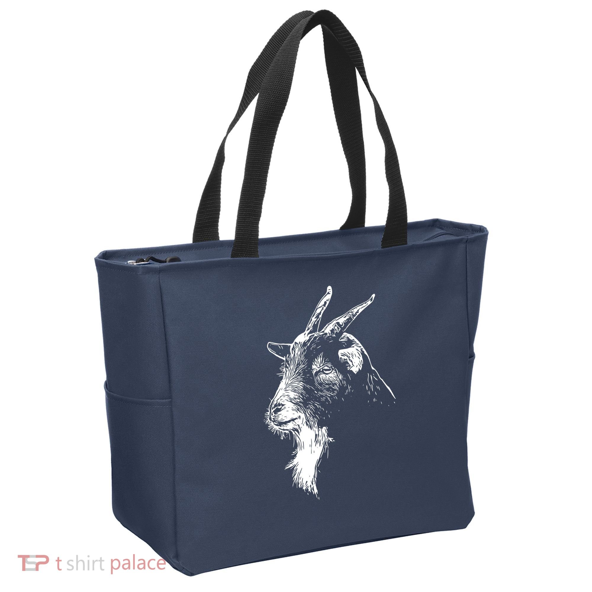 Goat Head Tote Bag