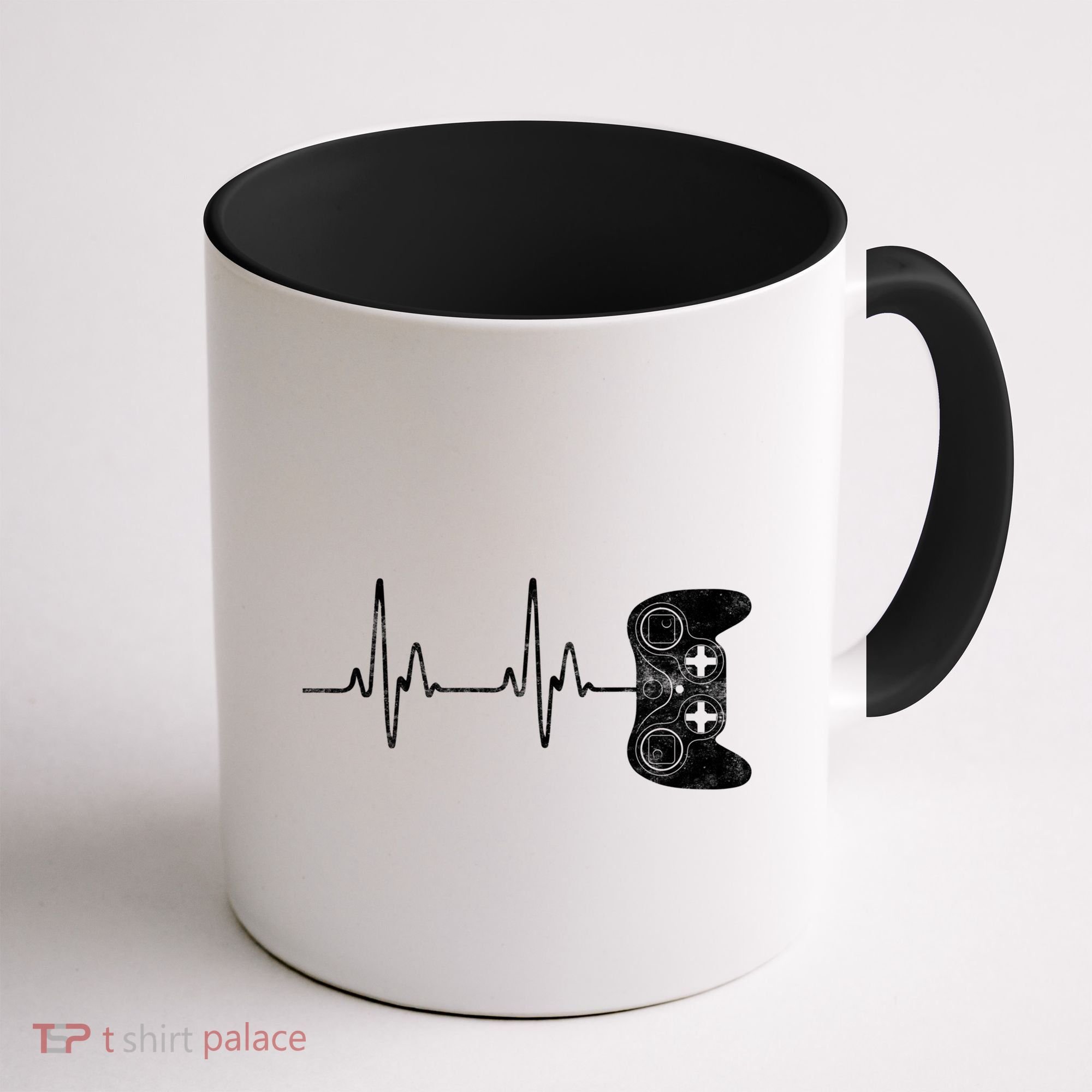 Gamer Heartbeat Gift Video Game Lover Gifgift Coffee Mug