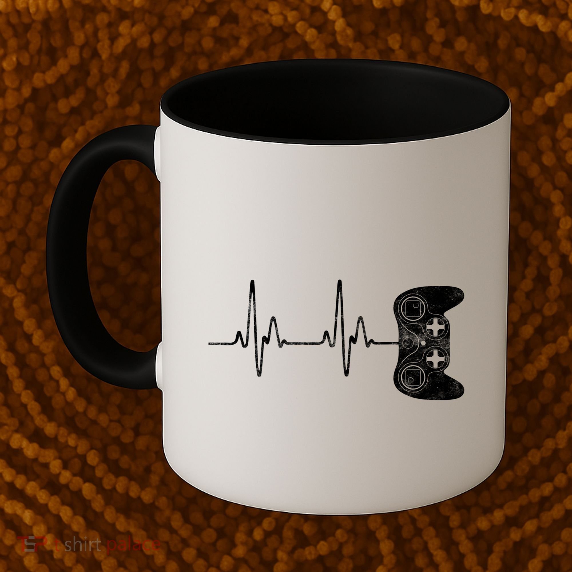 Gamer Heartbeat Gift Video Game Lover Gifgift Coffee Mug