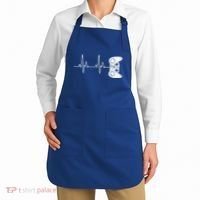 Gamer Heartbeat Gift Video Game Lover Gifgift Apron thumb 2