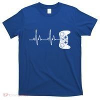 Gamer Heartbeat Gift Video Game Lover Gifgift T-Shirt thumb 0