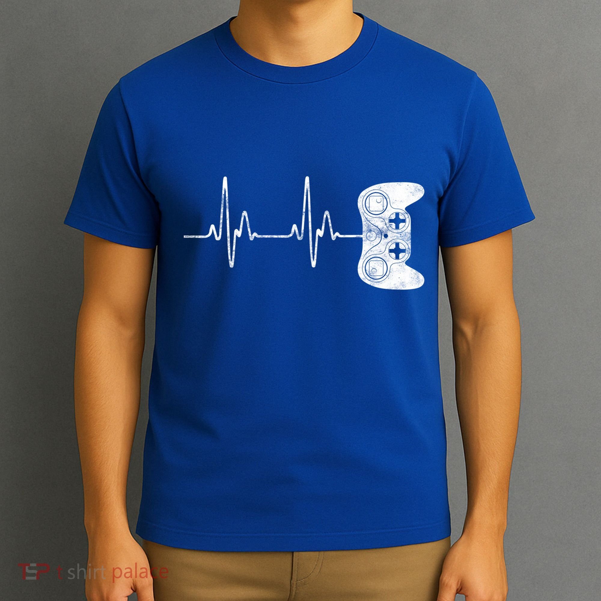 Gamer Heartbeat Gift Video Game Lover Gifgift T-Shirt