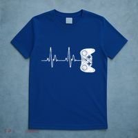 Gamer Heartbeat Gift Video Game Lover Gifgift T-Shirt thumb 5