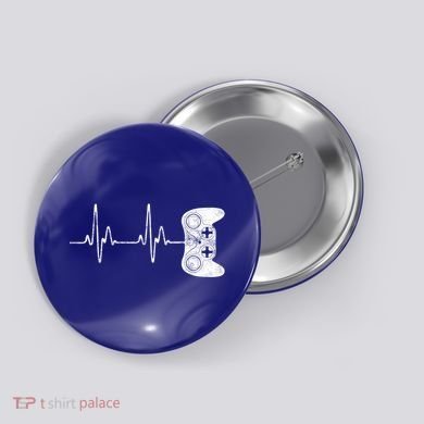 Gamer Heartbeat Gift Video Game Lover Gifgift Button