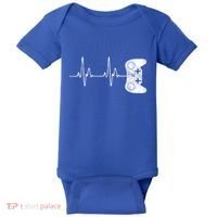 Gamer Heartbeat Gift Video Game Lover Gifgift Baby Bodysuit thumb 0