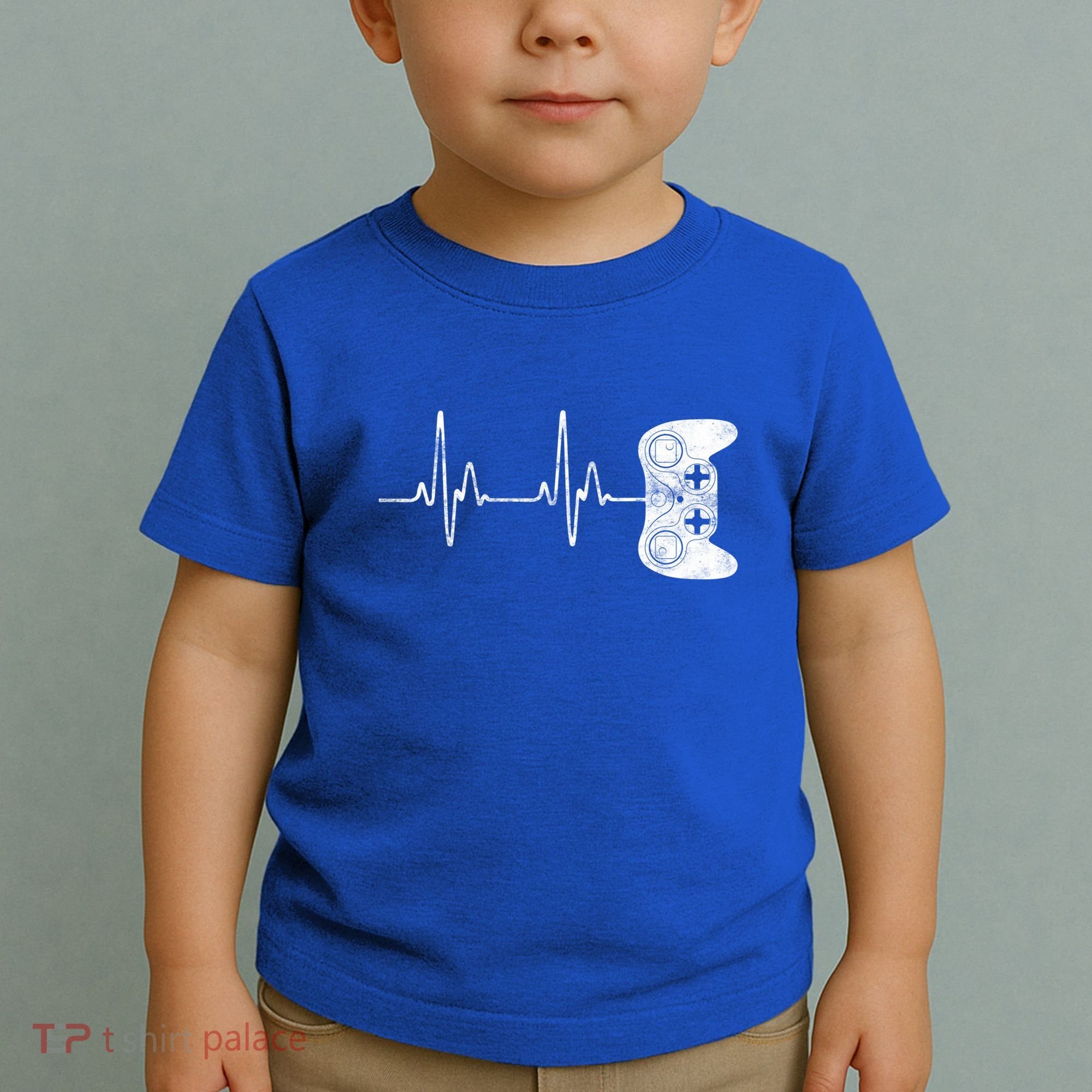 Gamer Heartbeat Gift Video Game Lover Gifgift Toddler T-Shirt
