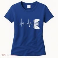 Gamer Heartbeat Gift Video Game Lover Gifgift Women's T-Shirt thumb 0