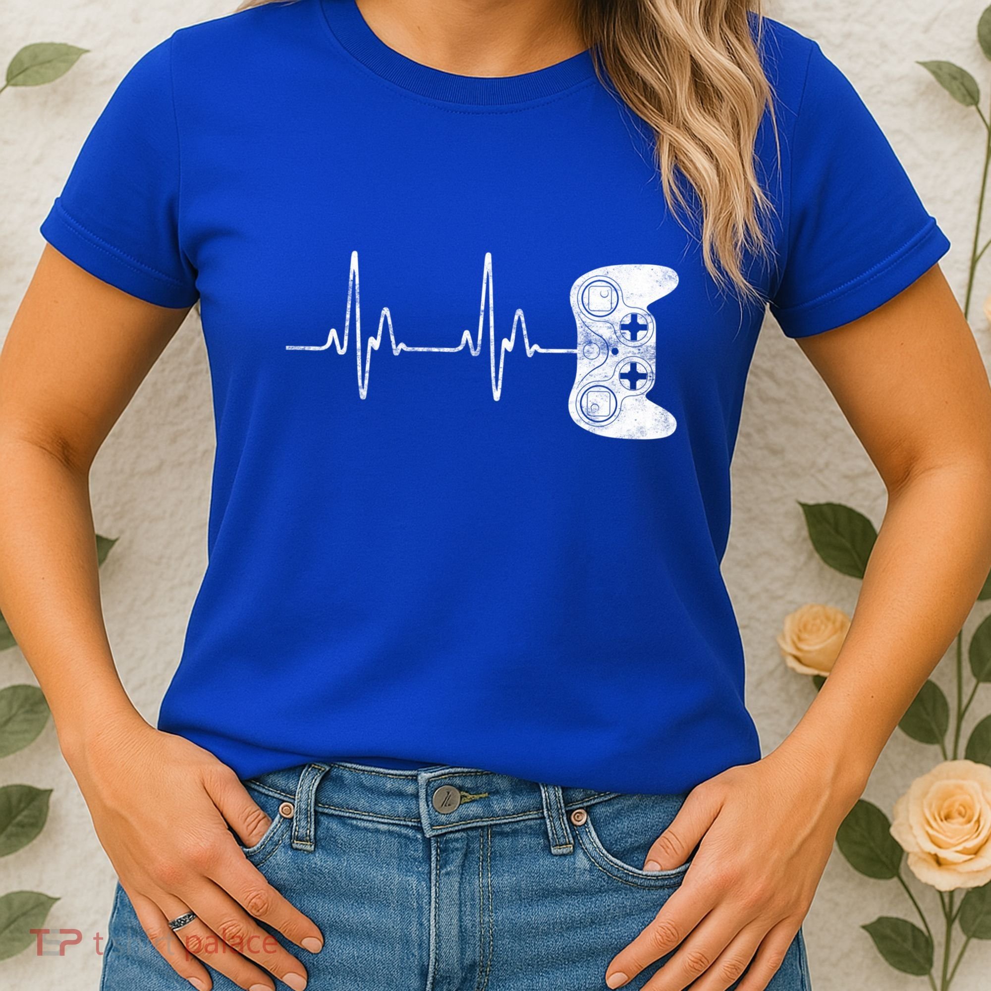 Gamer Heartbeat Gift Video Game Lover Gifgift Women's T-Shirt
